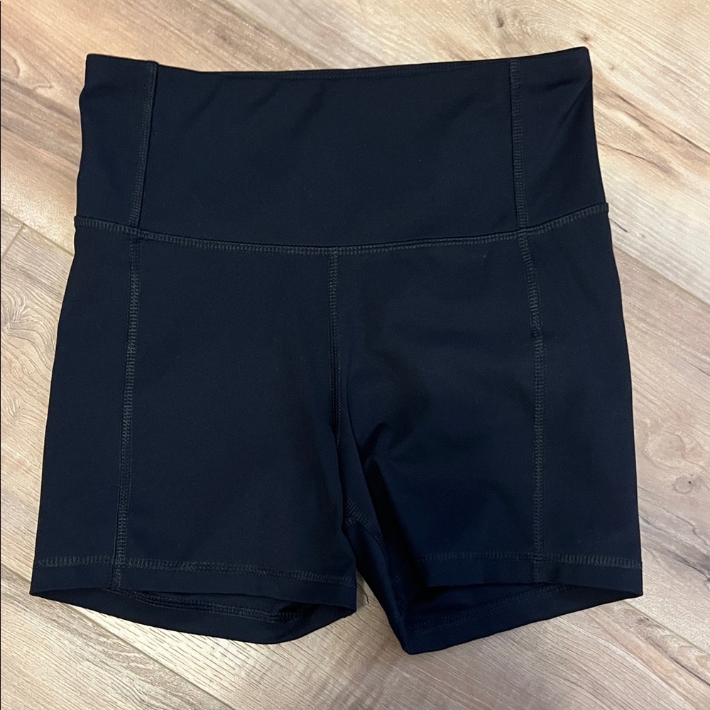 All in Motion Women's High-Waisted Black Shorts